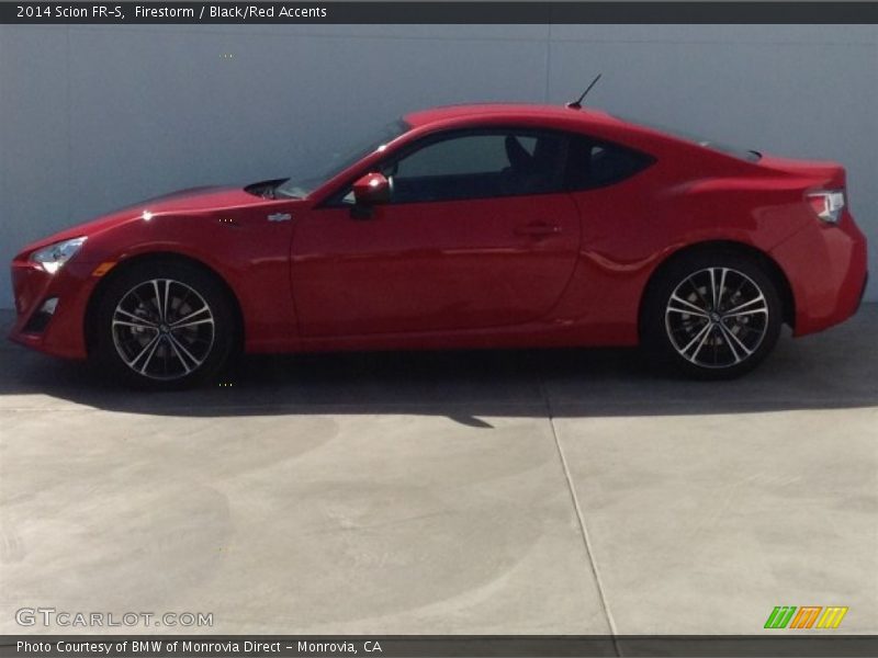 Firestorm / Black/Red Accents 2014 Scion FR-S