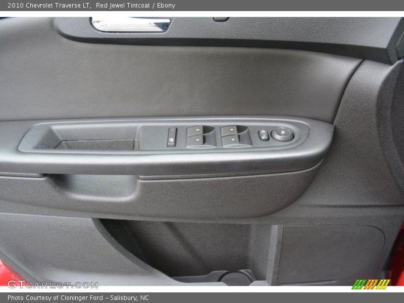 Red Jewel Tintcoat / Ebony 2010 Chevrolet Traverse LT