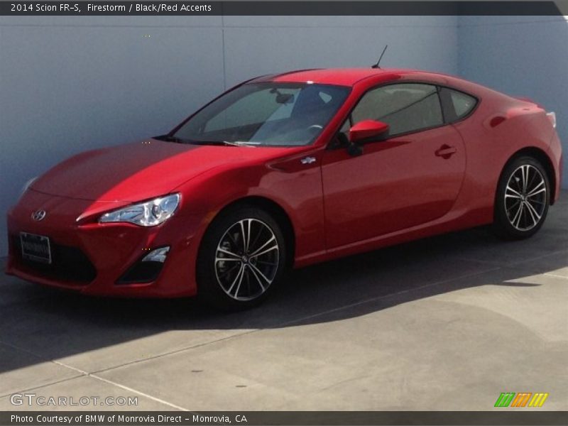 Firestorm / Black/Red Accents 2014 Scion FR-S