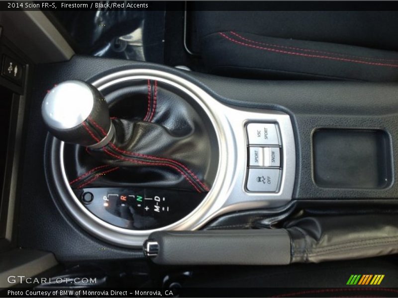 Firestorm / Black/Red Accents 2014 Scion FR-S