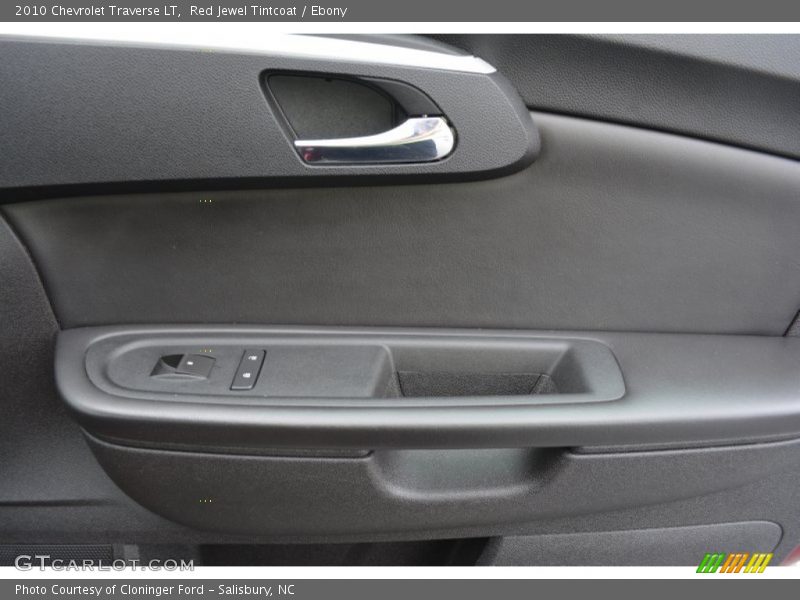 Red Jewel Tintcoat / Ebony 2010 Chevrolet Traverse LT