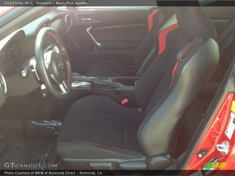 Firestorm / Black/Red Accents 2014 Scion FR-S