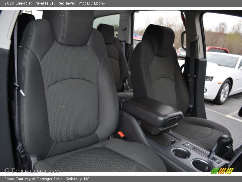Red Jewel Tintcoat / Ebony 2010 Chevrolet Traverse LT