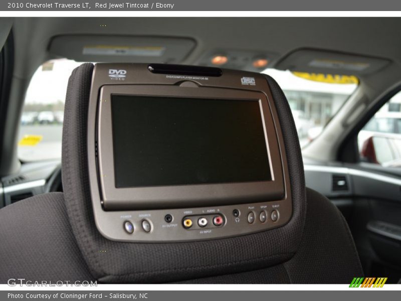 Red Jewel Tintcoat / Ebony 2010 Chevrolet Traverse LT