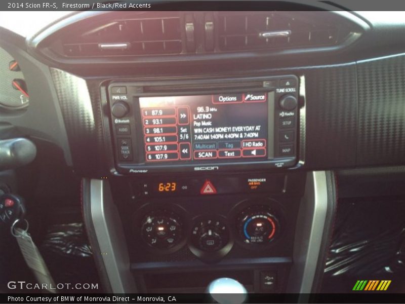 Firestorm / Black/Red Accents 2014 Scion FR-S