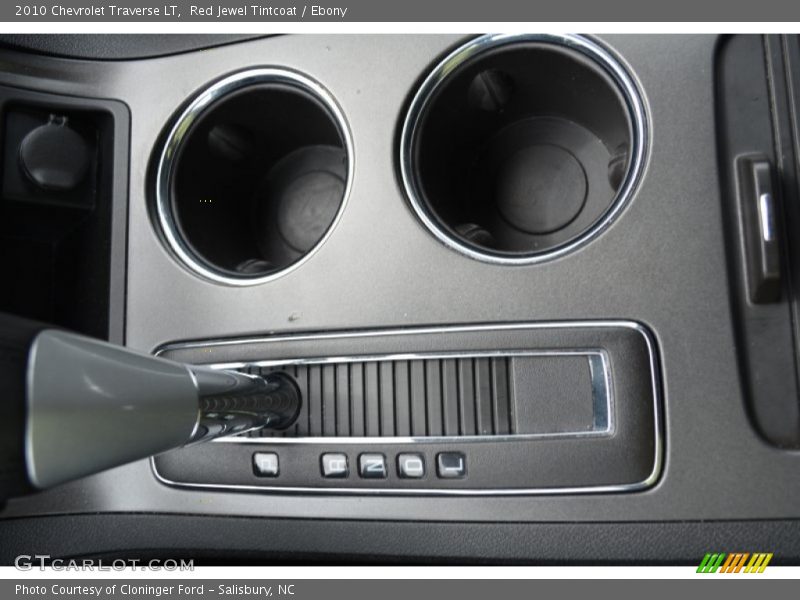 Red Jewel Tintcoat / Ebony 2010 Chevrolet Traverse LT