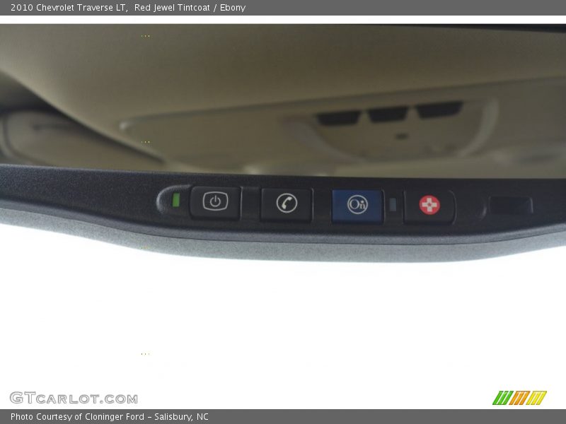 Red Jewel Tintcoat / Ebony 2010 Chevrolet Traverse LT