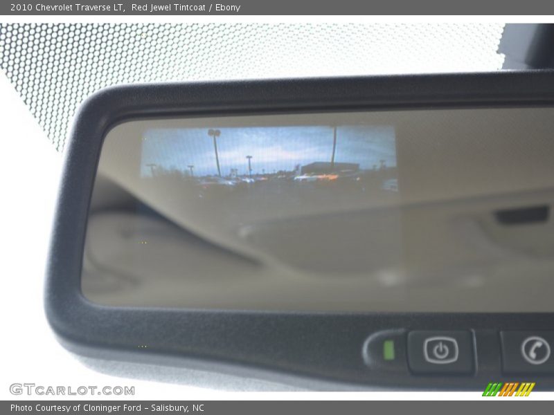 Red Jewel Tintcoat / Ebony 2010 Chevrolet Traverse LT