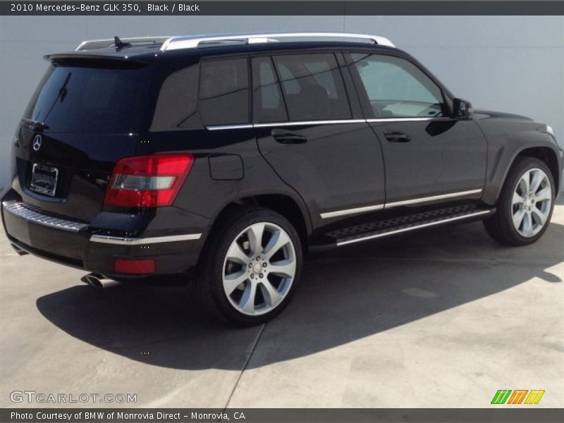 Black / Black 2010 Mercedes-Benz GLK 350