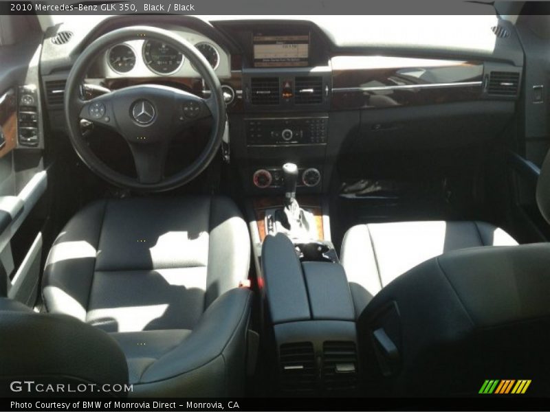 Black / Black 2010 Mercedes-Benz GLK 350