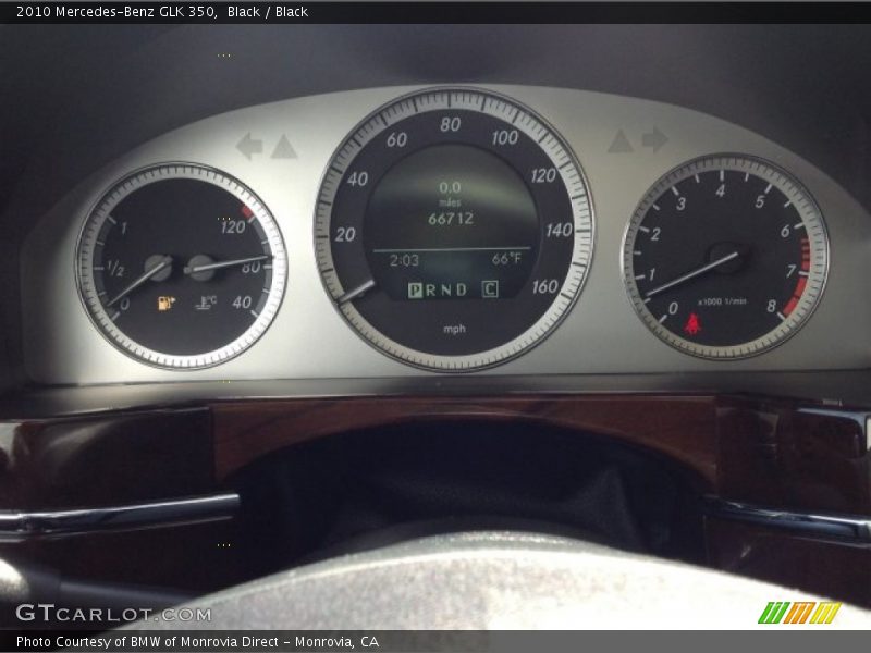 Black / Black 2010 Mercedes-Benz GLK 350