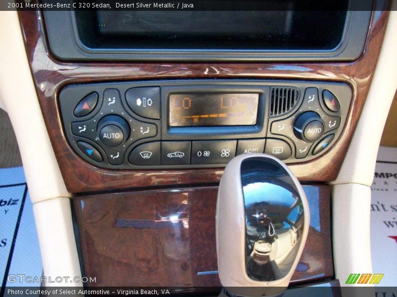 Desert Silver Metallic / Java 2001 Mercedes-Benz C 320 Sedan