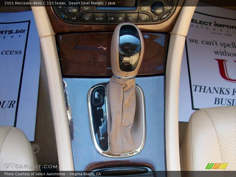 Desert Silver Metallic / Java 2001 Mercedes-Benz C 320 Sedan