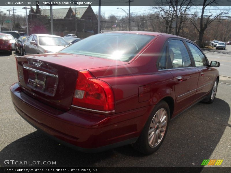 Ruby Red Metallic / Light Sand 2004 Volvo S80 2.9
