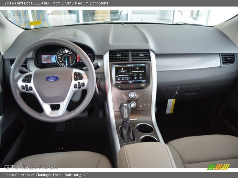Dashboard of 2014 Edge SEL AWD