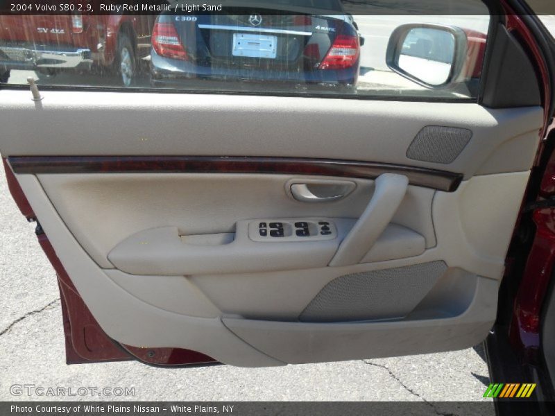 Ruby Red Metallic / Light Sand 2004 Volvo S80 2.9