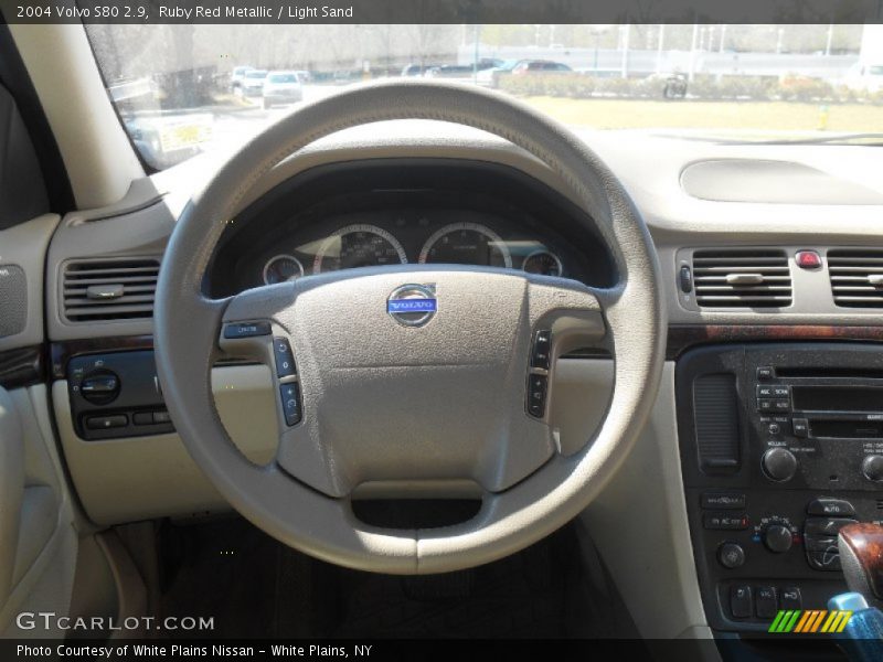 Ruby Red Metallic / Light Sand 2004 Volvo S80 2.9