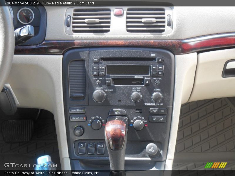 Ruby Red Metallic / Light Sand 2004 Volvo S80 2.9