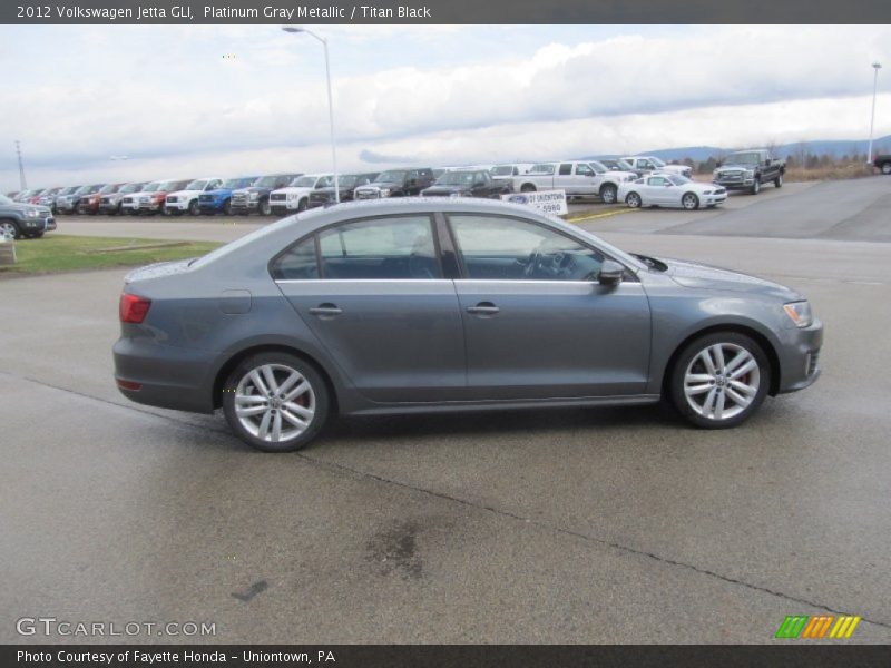 Platinum Gray Metallic / Titan Black 2012 Volkswagen Jetta GLI