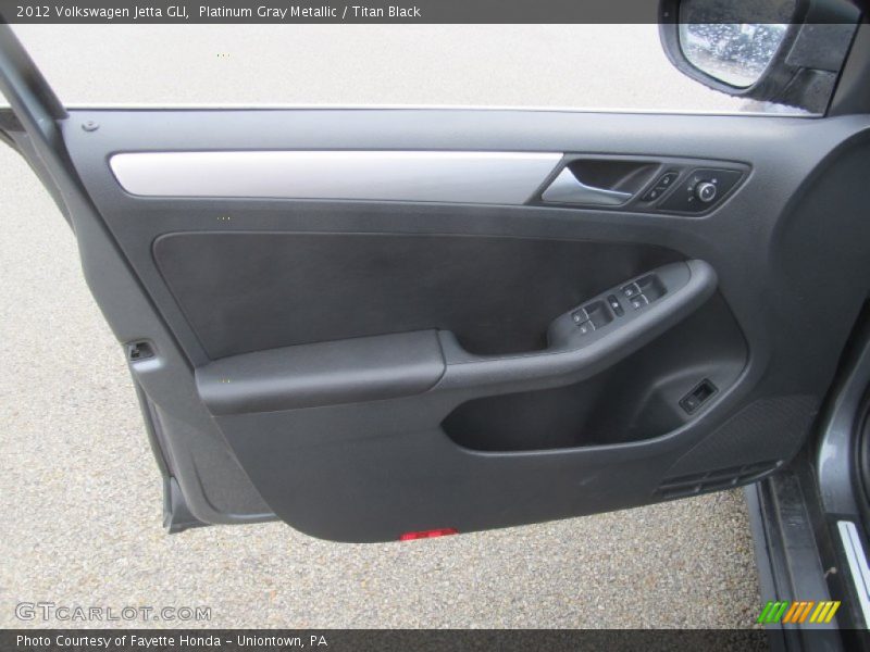Platinum Gray Metallic / Titan Black 2012 Volkswagen Jetta GLI