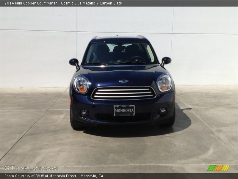 Cosmic Blue Metallic / Carbon Black 2014 Mini Cooper Countryman