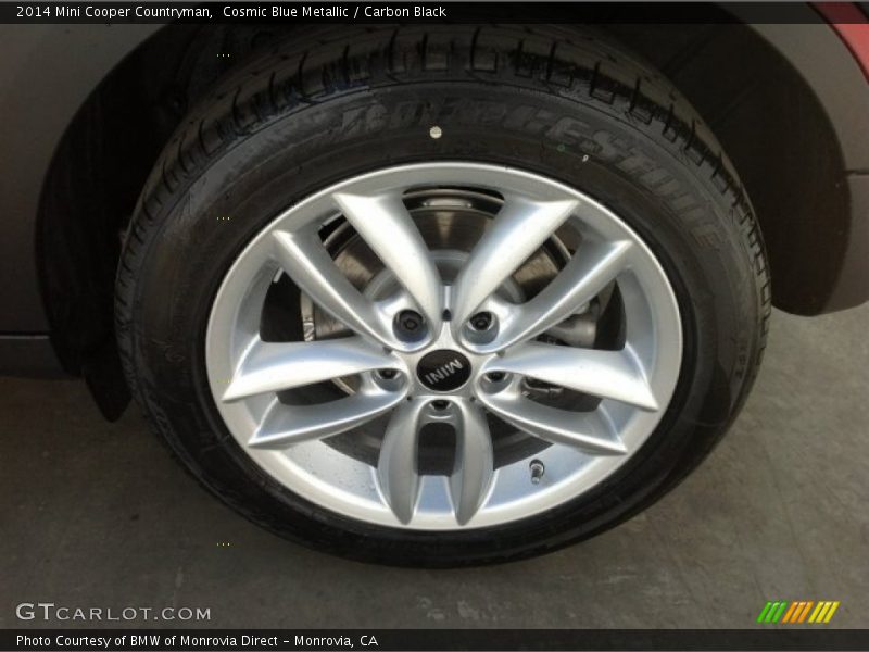 Cosmic Blue Metallic / Carbon Black 2014 Mini Cooper Countryman