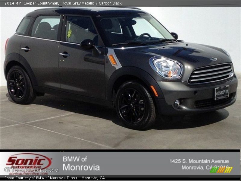 Royal Gray Metallic / Carbon Black 2014 Mini Cooper Countryman