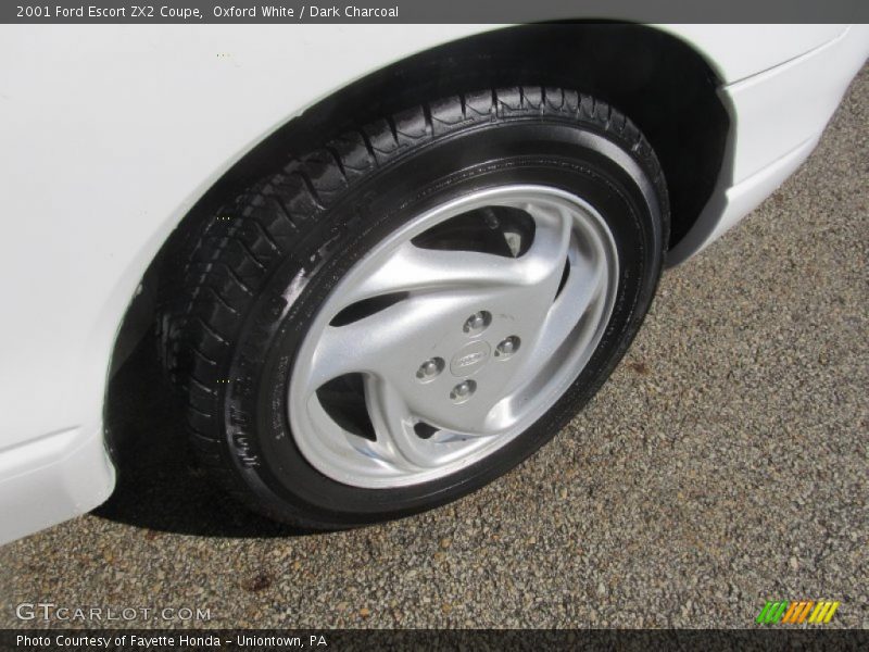 Oxford White / Dark Charcoal 2001 Ford Escort ZX2 Coupe