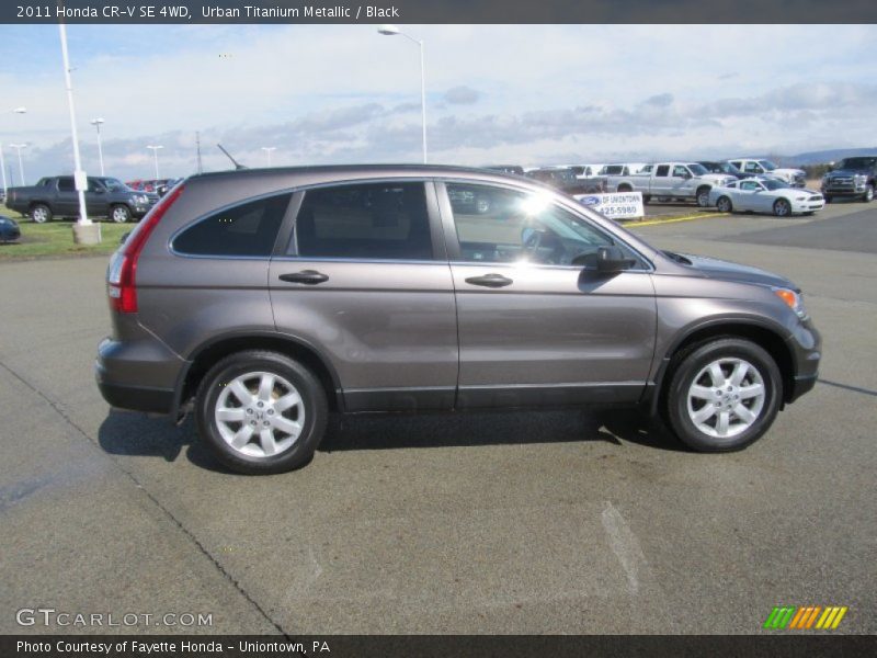 Urban Titanium Metallic / Black 2011 Honda CR-V SE 4WD