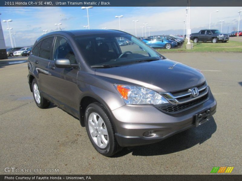 Urban Titanium Metallic / Black 2011 Honda CR-V SE 4WD