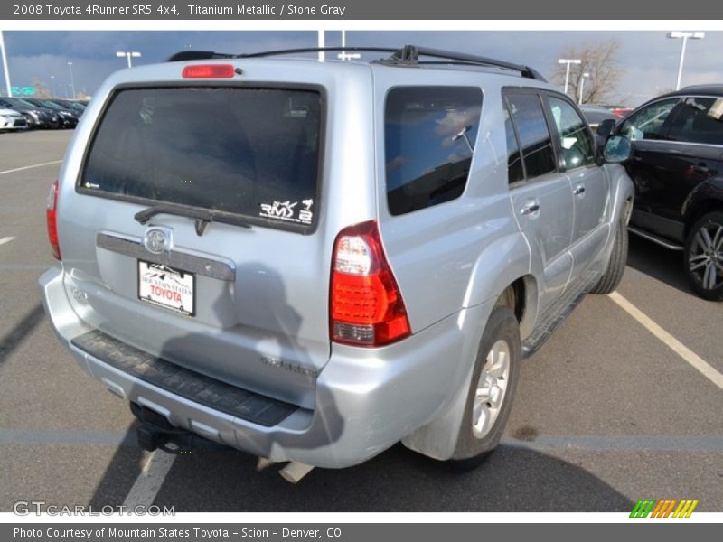 Titanium Metallic / Stone Gray 2008 Toyota 4Runner SR5 4x4