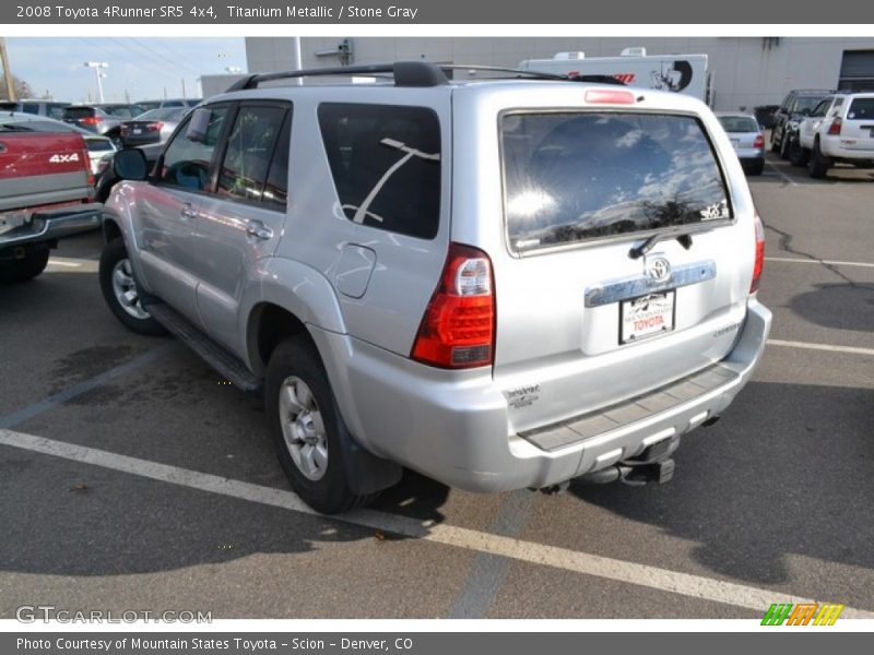 Titanium Metallic / Stone Gray 2008 Toyota 4Runner SR5 4x4