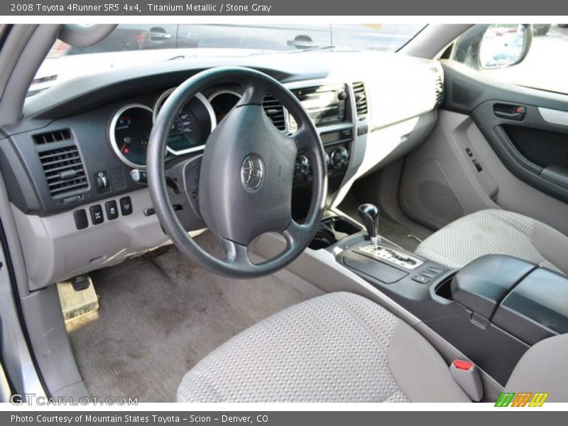  2008 4Runner SR5 4x4 Stone Gray Interior