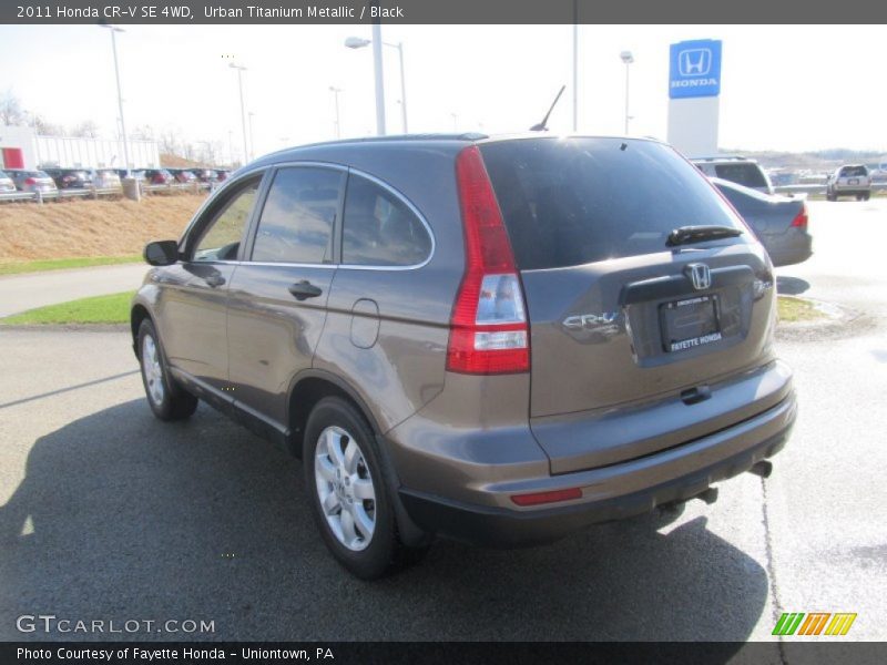 Urban Titanium Metallic / Black 2011 Honda CR-V SE 4WD