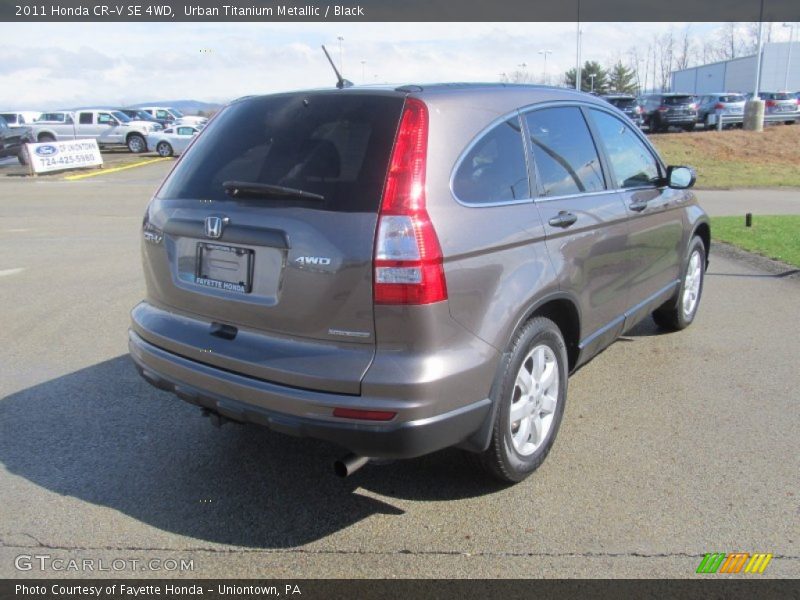 Urban Titanium Metallic / Black 2011 Honda CR-V SE 4WD