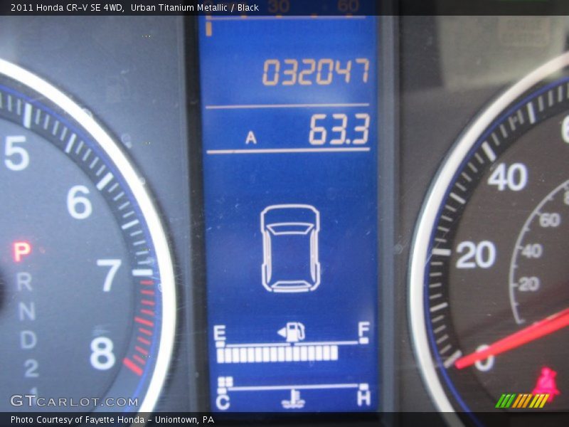 Urban Titanium Metallic / Black 2011 Honda CR-V SE 4WD