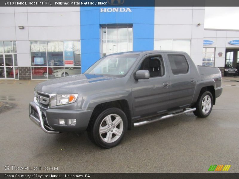 Polished Metal Metallic / Black 2010 Honda Ridgeline RTL
