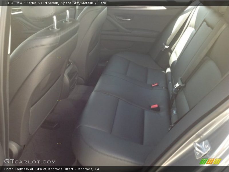 Space Gray Metallic / Black 2014 BMW 5 Series 535d Sedan