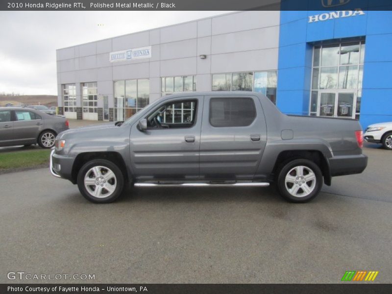 Polished Metal Metallic / Black 2010 Honda Ridgeline RTL