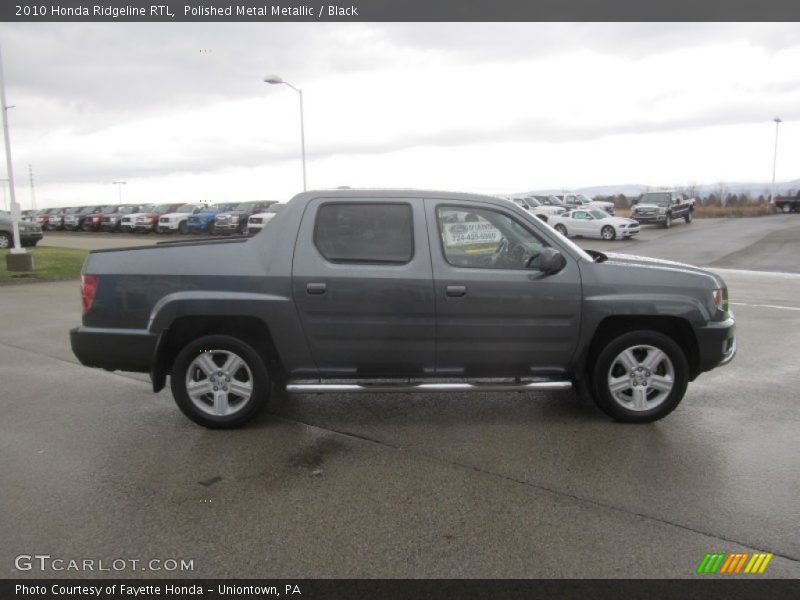 Polished Metal Metallic / Black 2010 Honda Ridgeline RTL