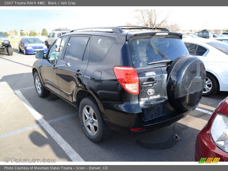 Black / Ash Gray 2007 Toyota RAV4 4WD