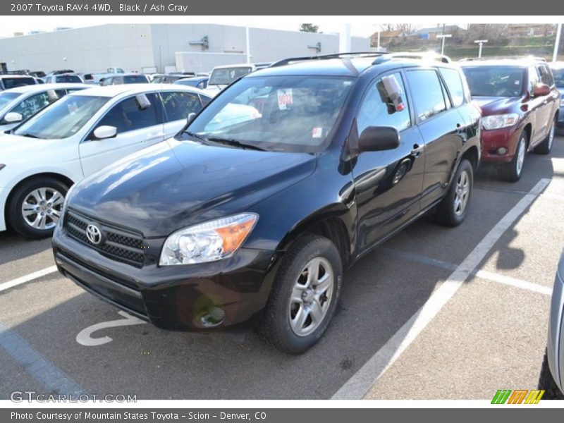 Black / Ash Gray 2007 Toyota RAV4 4WD