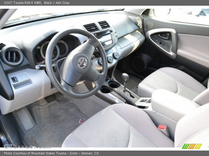 Black / Ash Gray 2007 Toyota RAV4 4WD