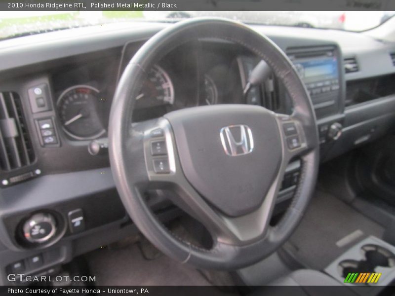 Polished Metal Metallic / Black 2010 Honda Ridgeline RTL