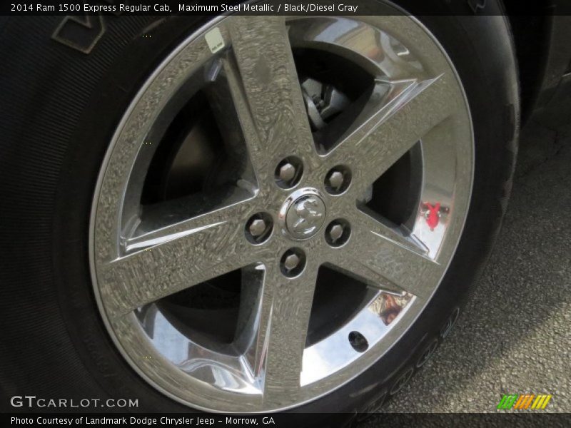 Maximum Steel Metallic / Black/Diesel Gray 2014 Ram 1500 Express Regular Cab