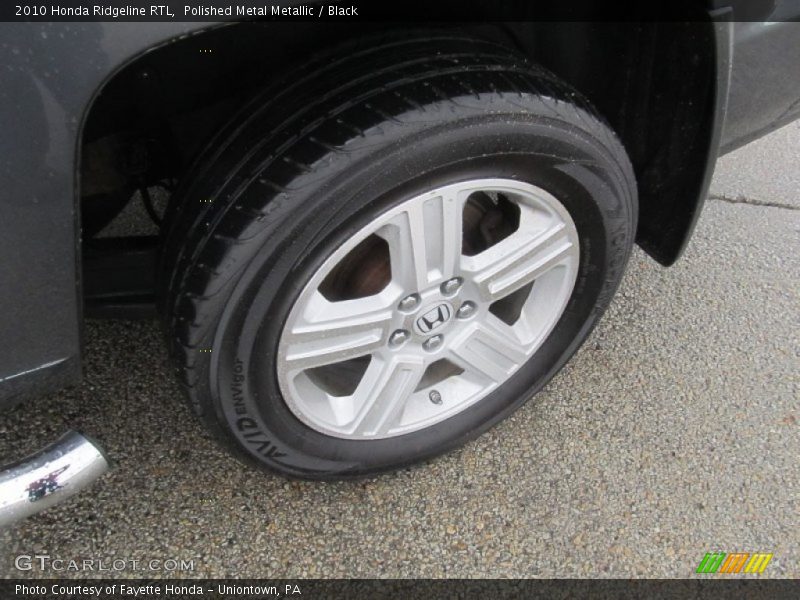 Polished Metal Metallic / Black 2010 Honda Ridgeline RTL