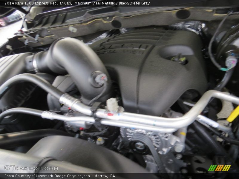 Maximum Steel Metallic / Black/Diesel Gray 2014 Ram 1500 Express Regular Cab