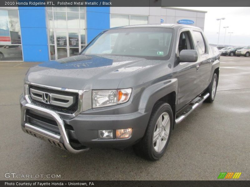 Polished Metal Metallic / Black 2010 Honda Ridgeline RTL