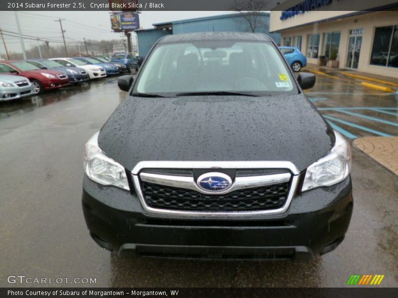 Crystal Black Silica / Black 2014 Subaru Forester 2.5i