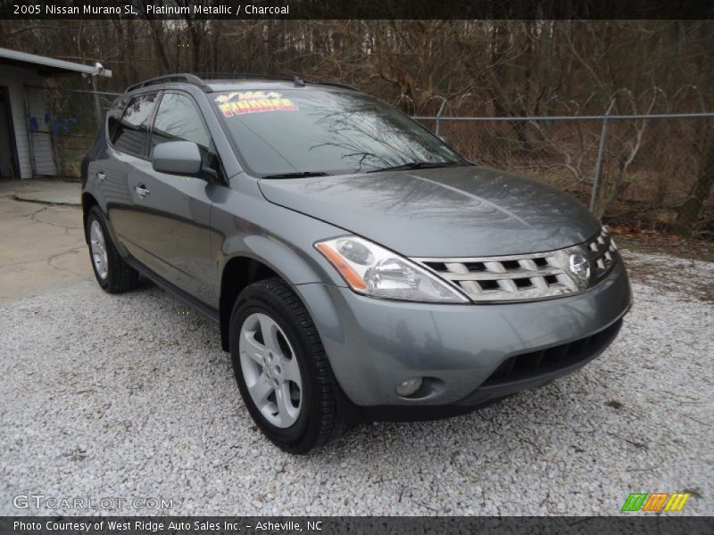 Platinum Metallic / Charcoal 2005 Nissan Murano SL